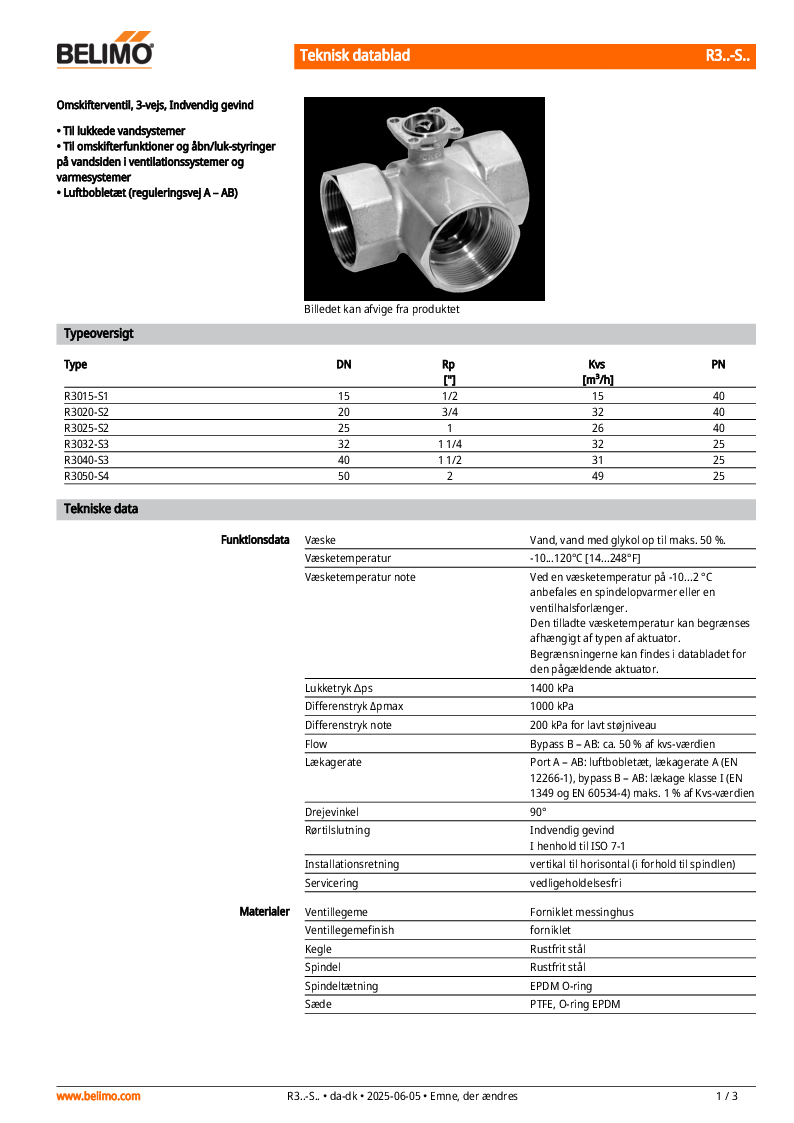 

R3.. S.. datasheet da dk

