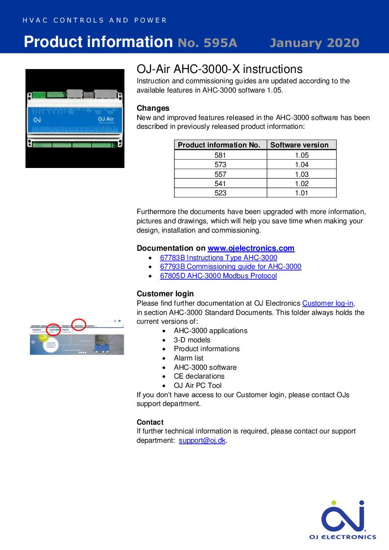 

595A AHC 3000 X Instructions Jan 2020

