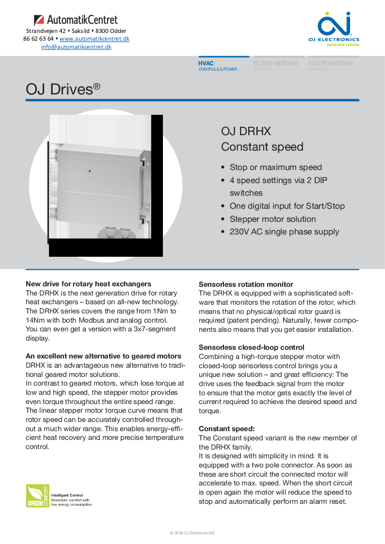 

OJ DRHX Constant Speed GB

