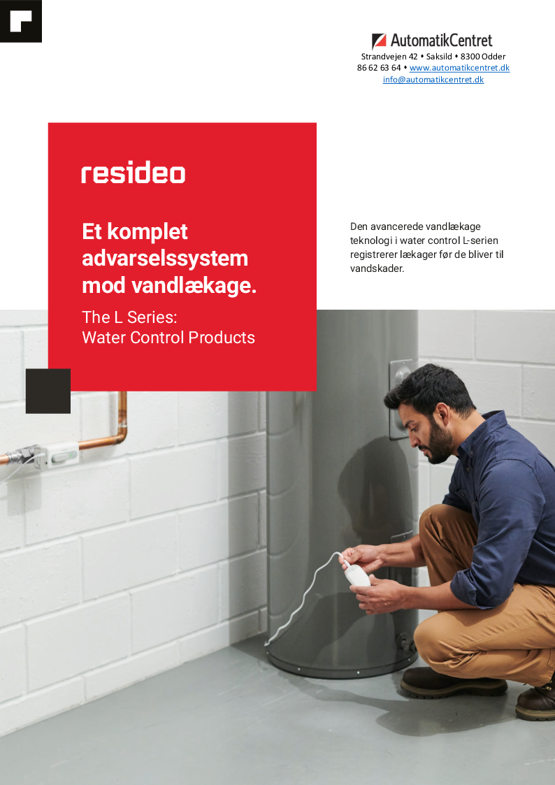 

RESIDEO BRAUKMANN Vandlækage m.afspærring

