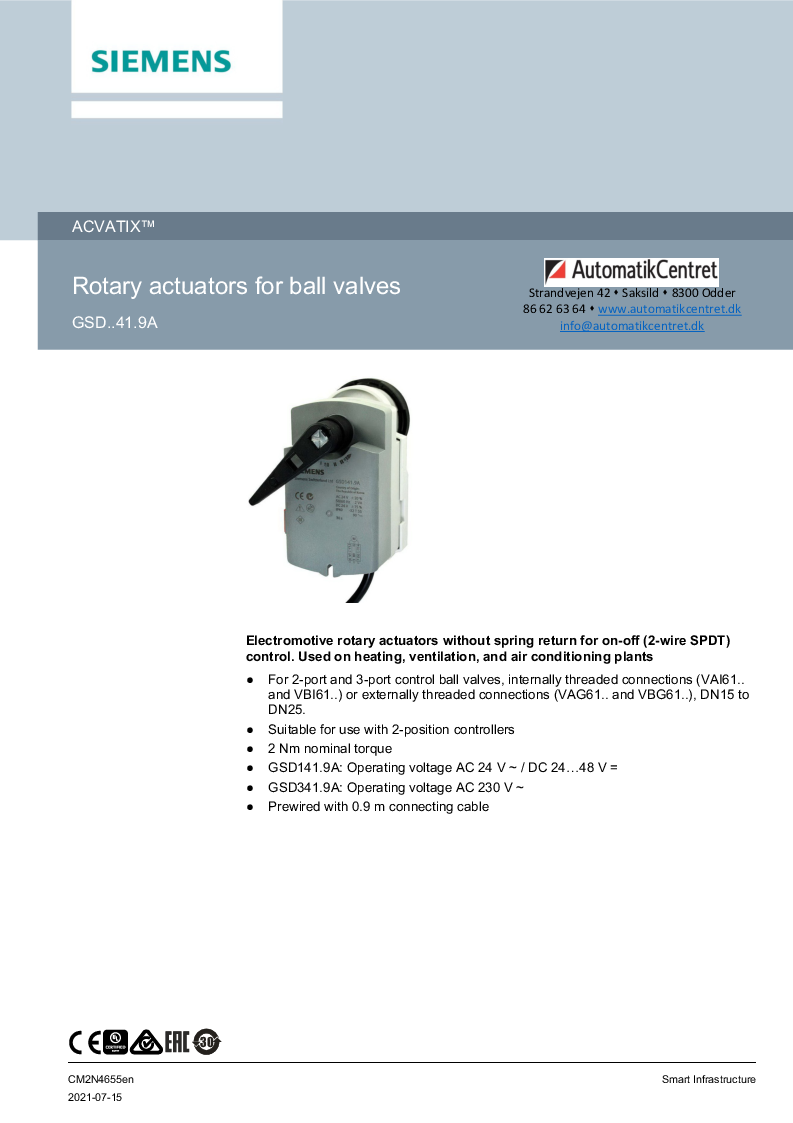 

GSD341.9A Datablad EN

