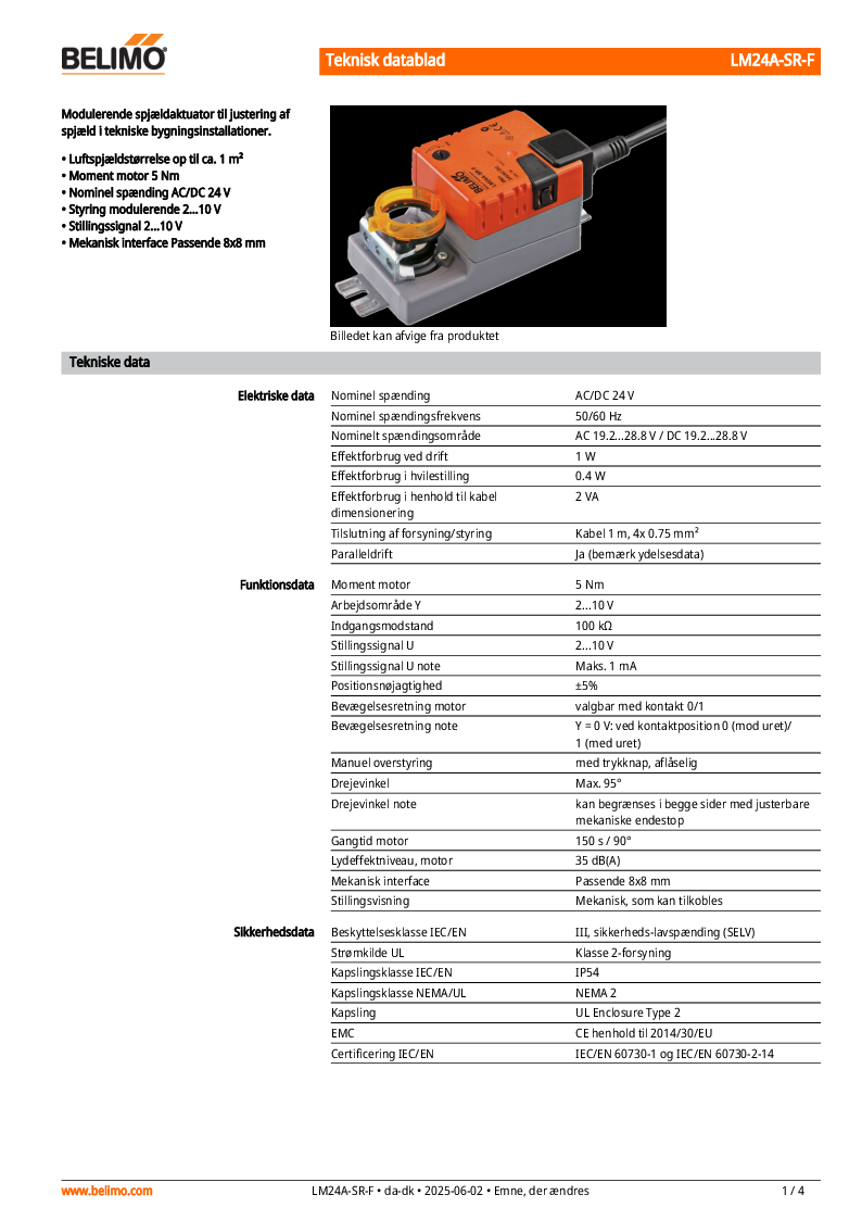 

LM24A SR F datasheet da dk

