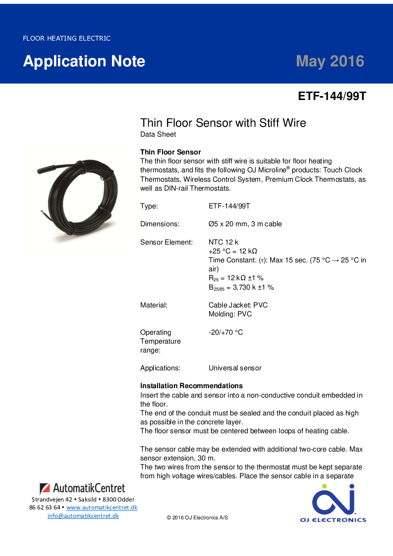 

Datablad ETF 144 99A 10M

