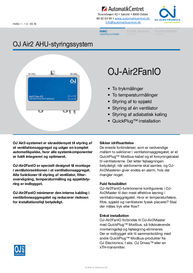 

OJ Air2FanIO DK Datablad

