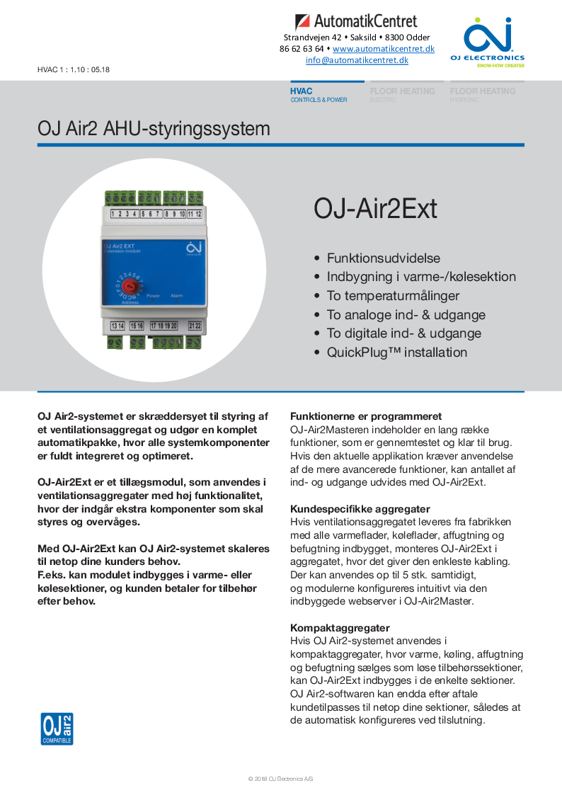 

OJ Air2Ext datablad DK

