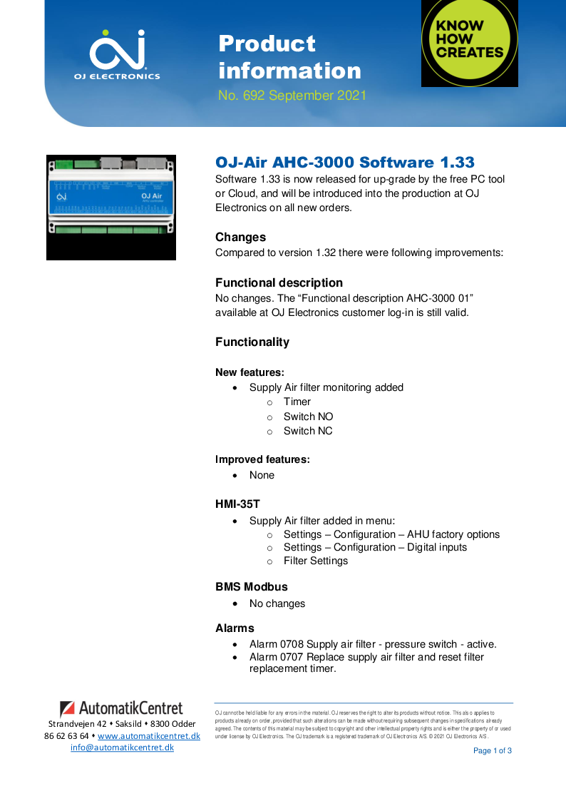 

692A AHC 3000 X SW 1.33 Sep 2021

