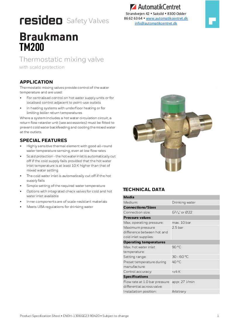 

TM200 Braukmann datablad EN

