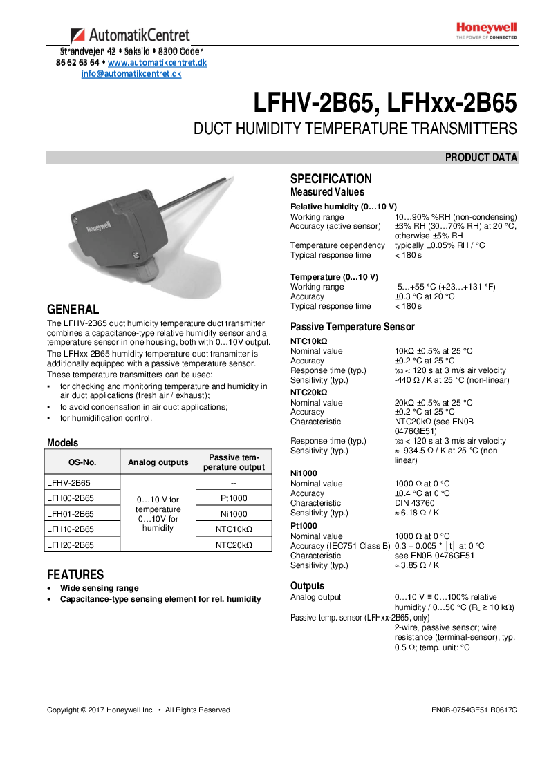 

LFHV 2B65, LFHxx 2B65 EN

