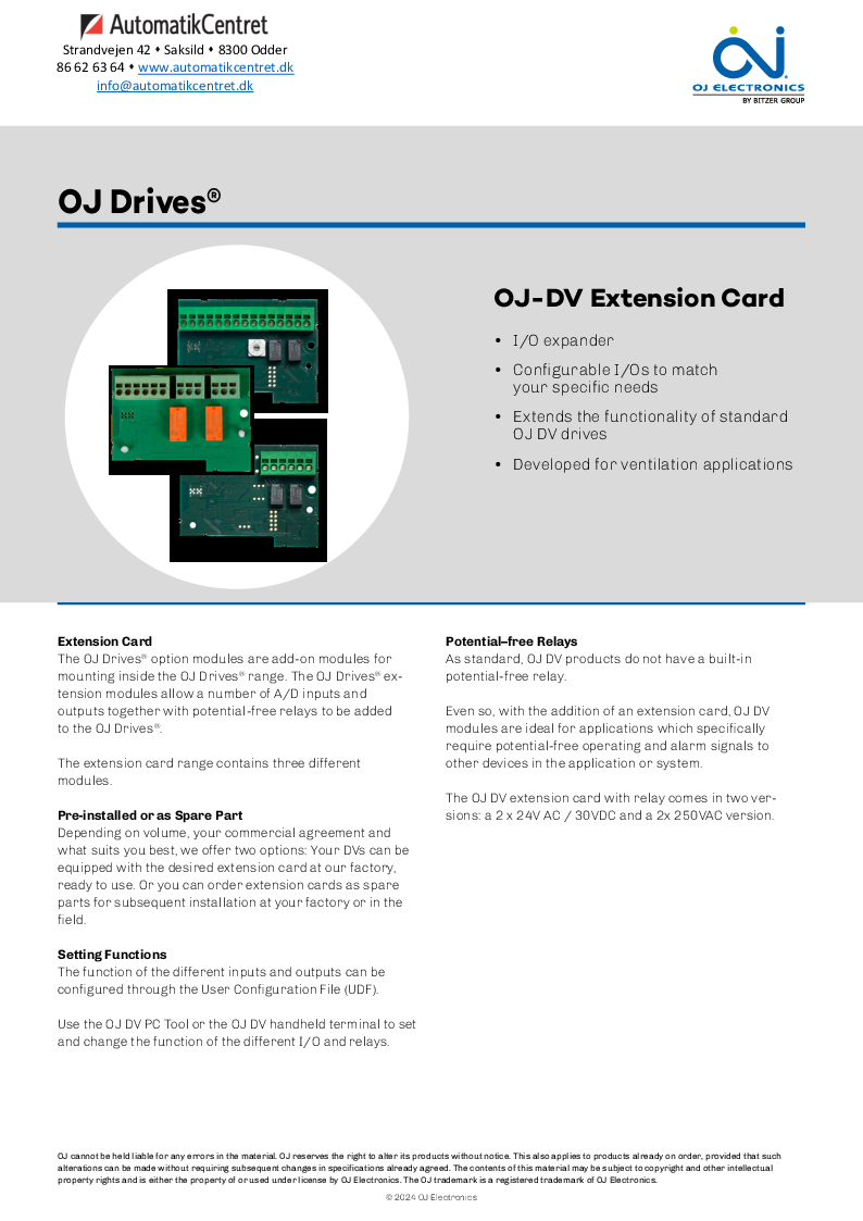

OJ DV MODULE IO A1 EN

