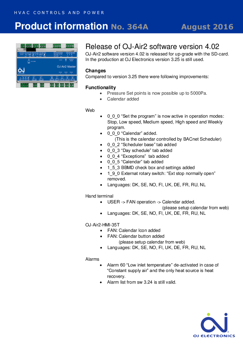 

364A OJ Air2 SW 4.02 Aug 2016

