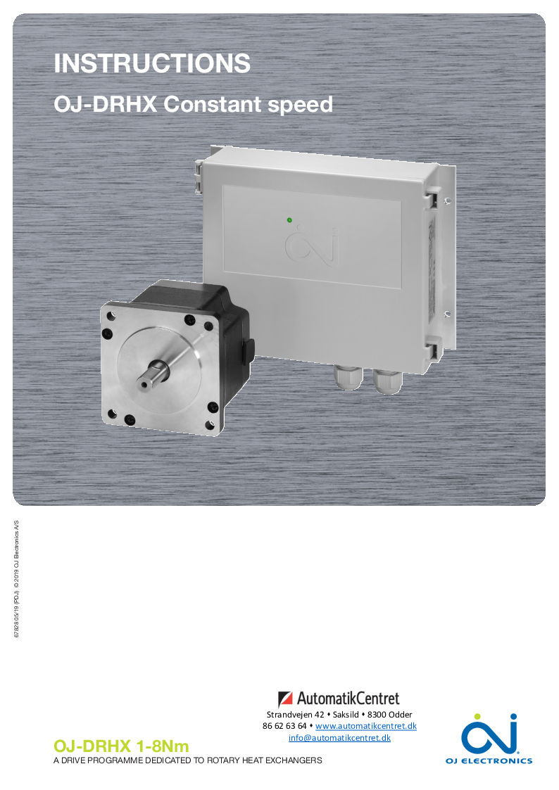 

OJ DRHX+constant+speed Instr GB

