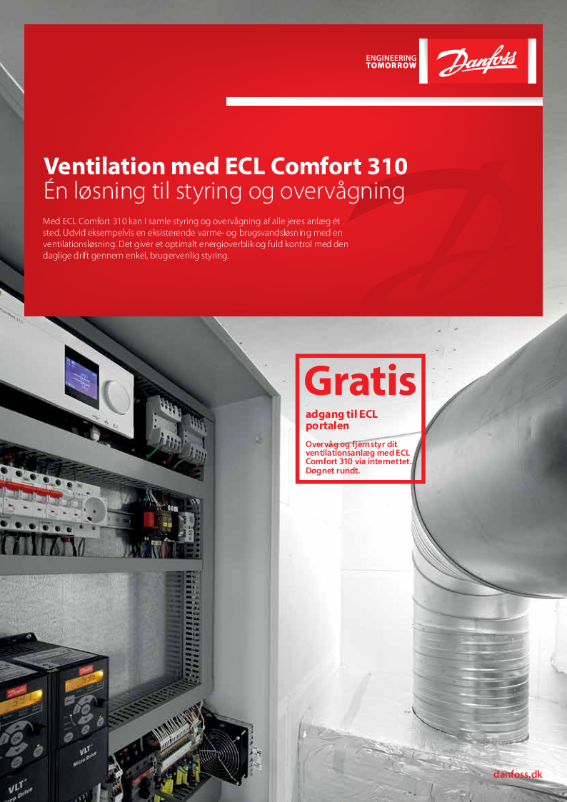 

ECL Comfort 310 ventilation

