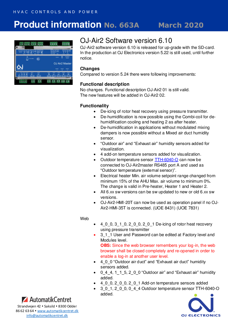 

663A OJ Air2 SW 6.10 Mar 2020

