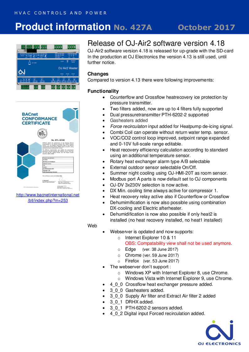 

427A OJ Air2 SW 4.18 Oct 2017

