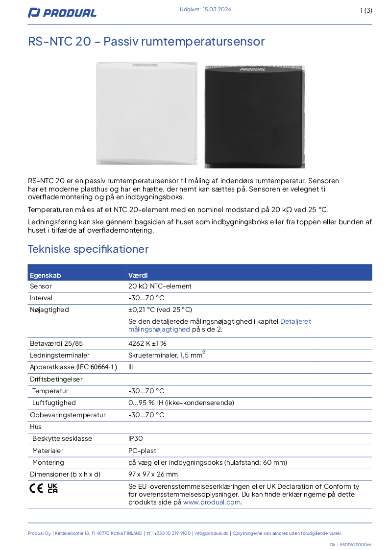 

Datablad RS NTC 20

