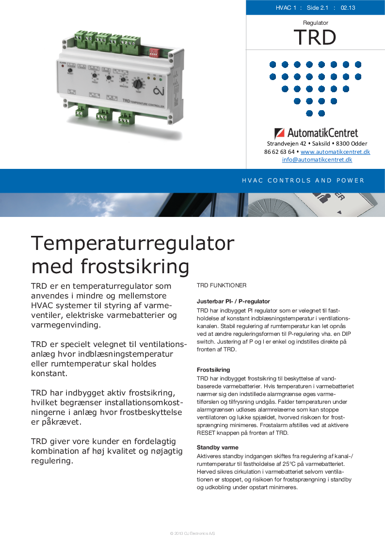 

Datablad TRD 3986 DK

