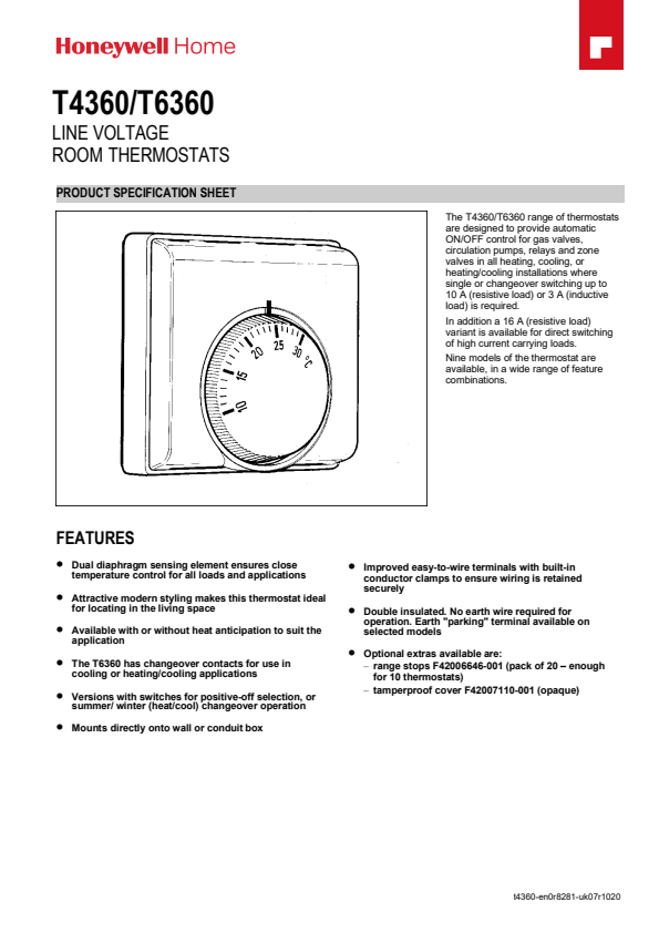 

T4360 T6360 datablad Eng

