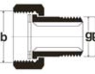 Unioner m/ flad tilslutning f/VCZMU6000 | ASVC-CS-25-O-F