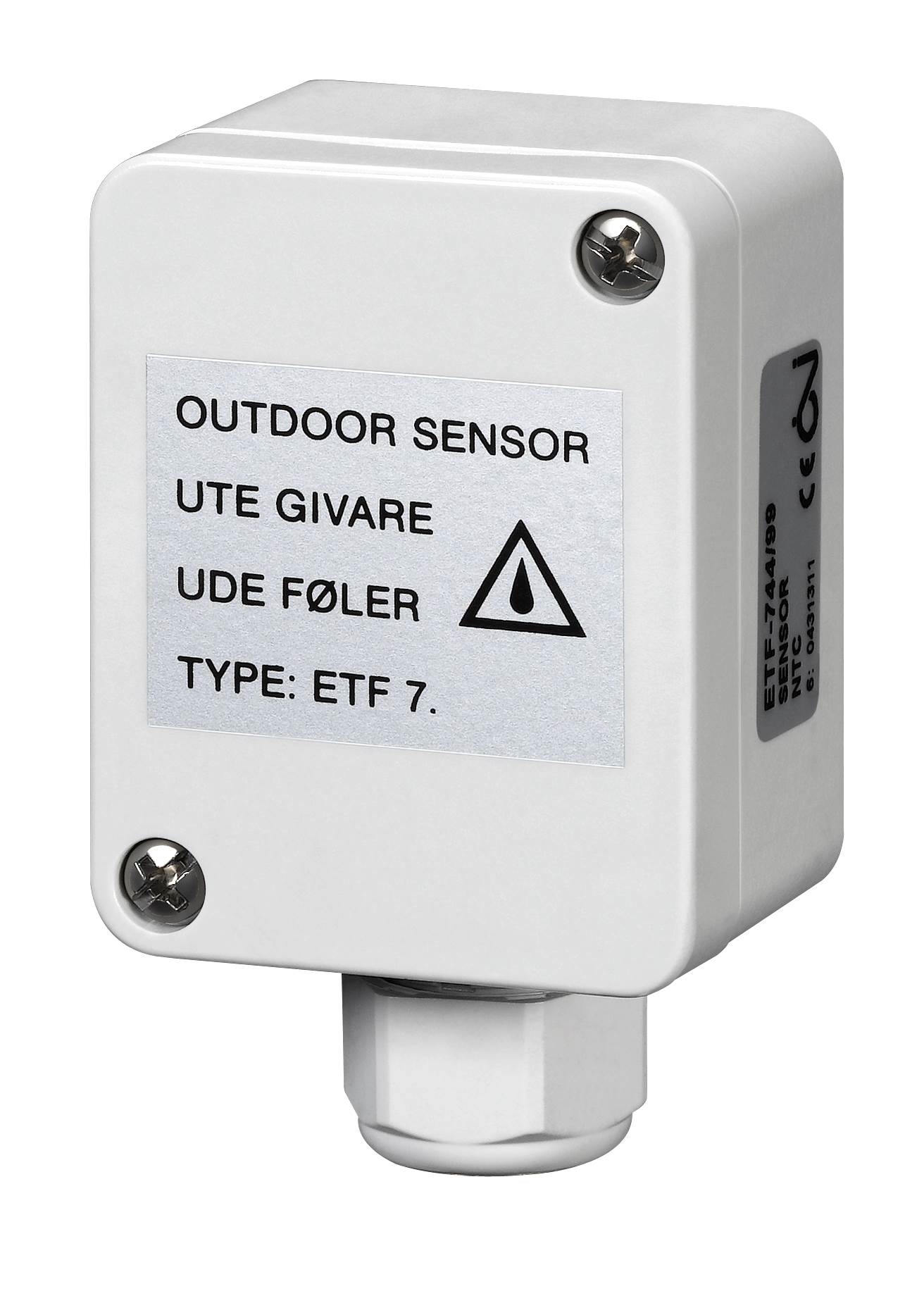 Sensor NTC12K f/Non-aggressive liquids | ETF-744-99