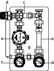 Regumat RTA-180, returtemp.sikring DN25 | V1354570