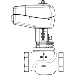 Motor til 3-punktstyring AMV 435 - 230V | AMV435-230
