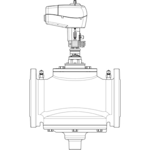 Motor til 3-punktstyring AMV 435 - 230V | AMV435-230
