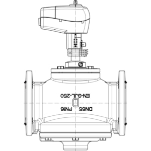 Motor til 3-punktstyring AMV 435 - 24V | AMV435-24