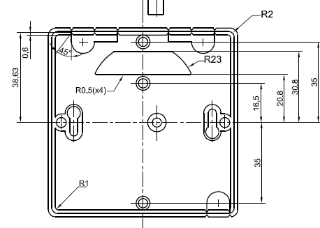 Rumtemperaturføler type NTC | ETF-944-99-H