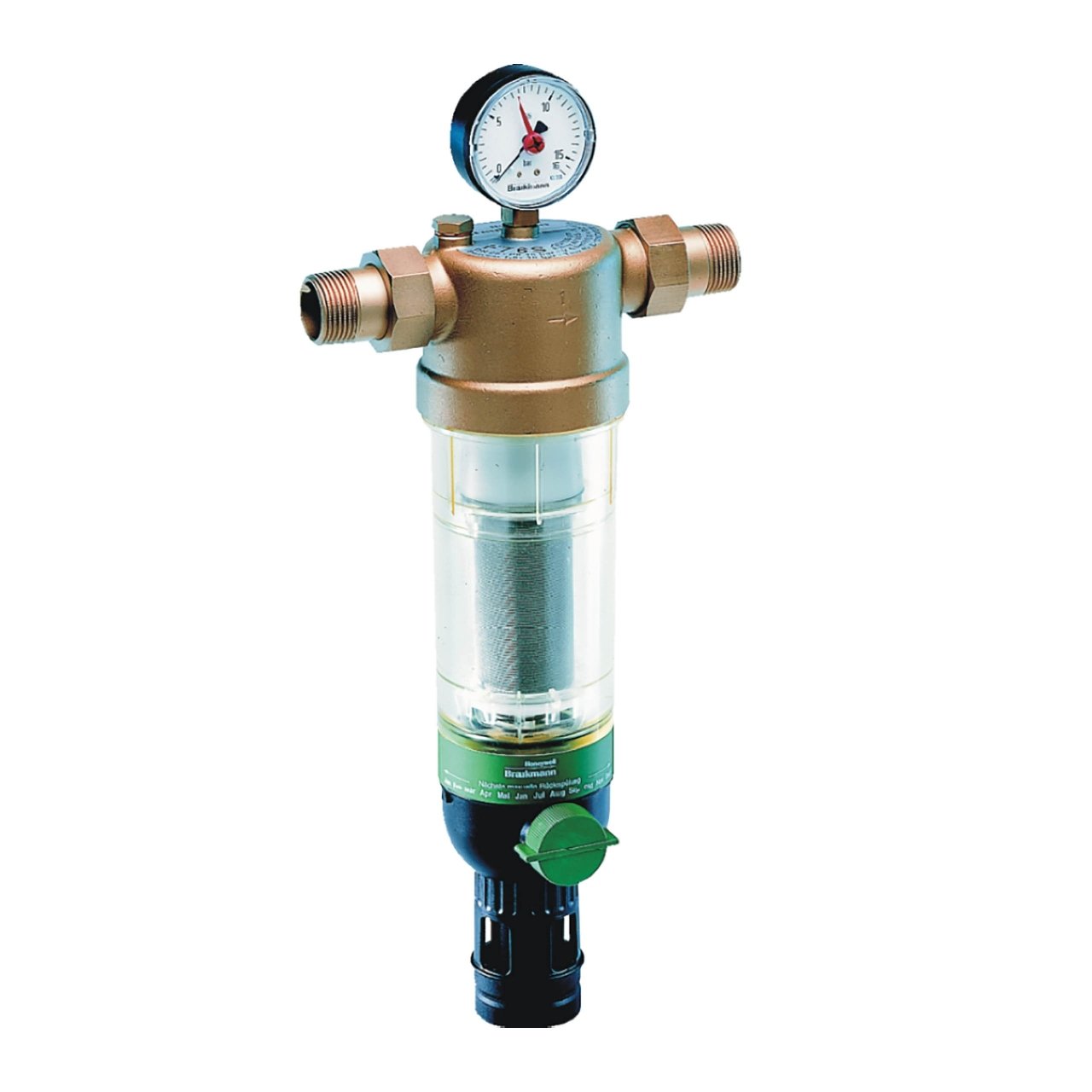 Selvskyllende filter m/plast filterhus DN40 500my | F76S-112AF