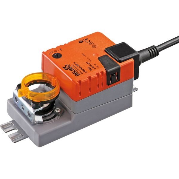 Drejeaktuator, 5 Nm, AC/DC 24 V, 2...10 V, 150 s, Passende 8x8 mm, IP54 | LM24A-SR-F