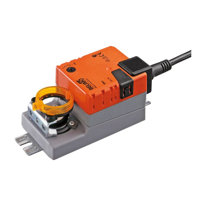 Hurtigttgående drejeaktuator, 5 Nm, AC/DC 24 V, Åbn/luk, 3-punkt, 35 s, Passende 8x8 mm, IP54 | LMC24A-F