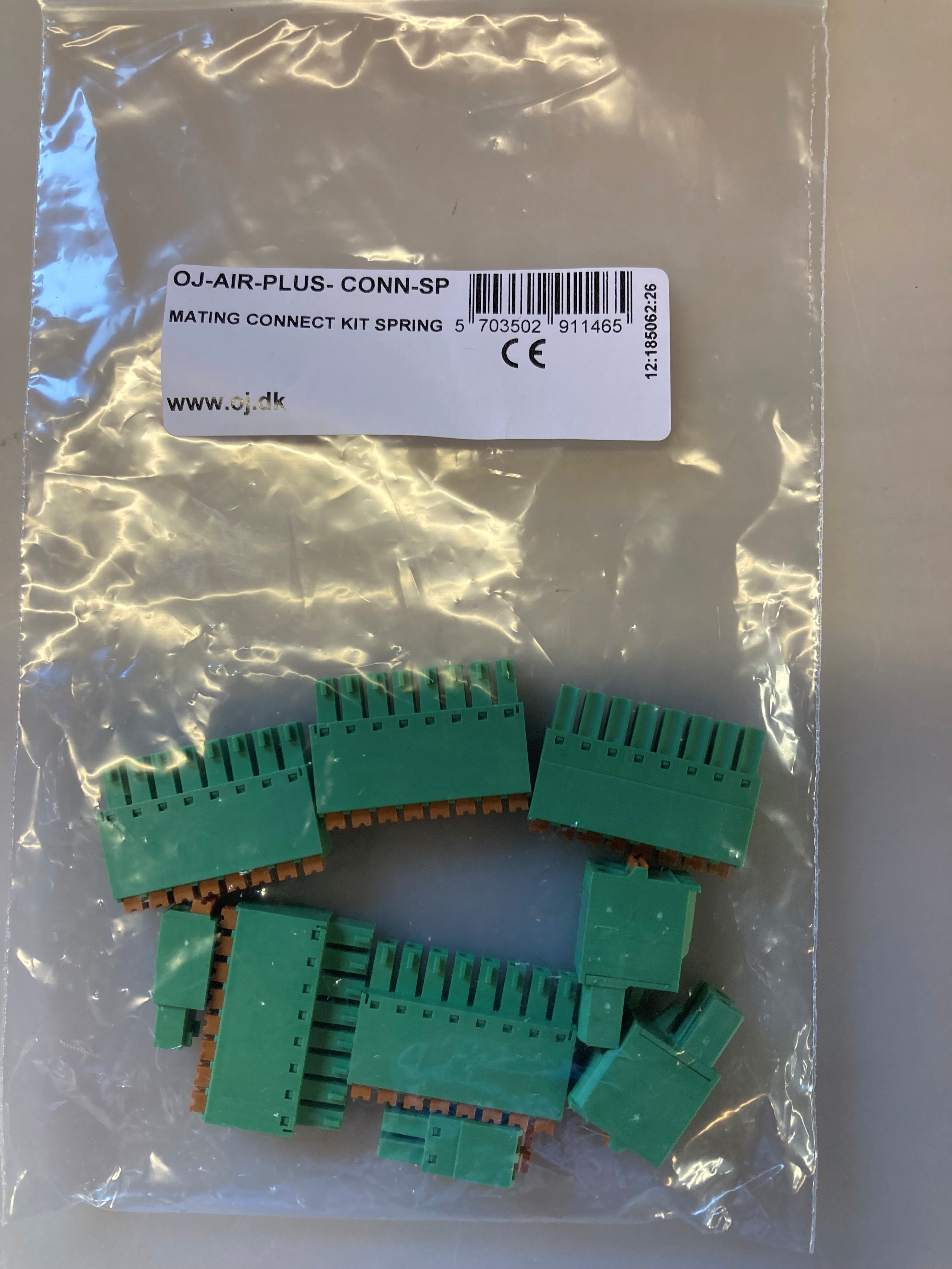 OJ-Air-PLUS Klemrække kit t/OJ-AIR-PLUS
med Fjederterminaler | OJ-AIR-PLUS-CONN-SP