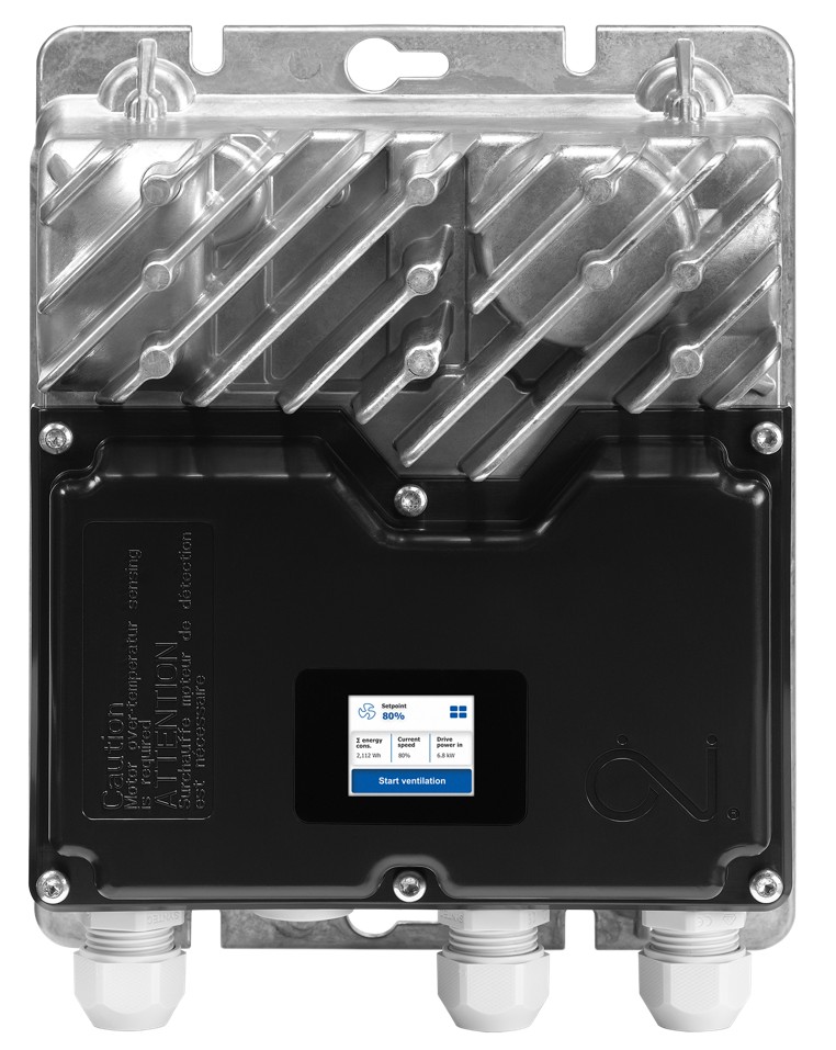 VENTIDRIVE OJ-DV 1,1kW 1x230V med display | OJ-DV-1011-NGL3