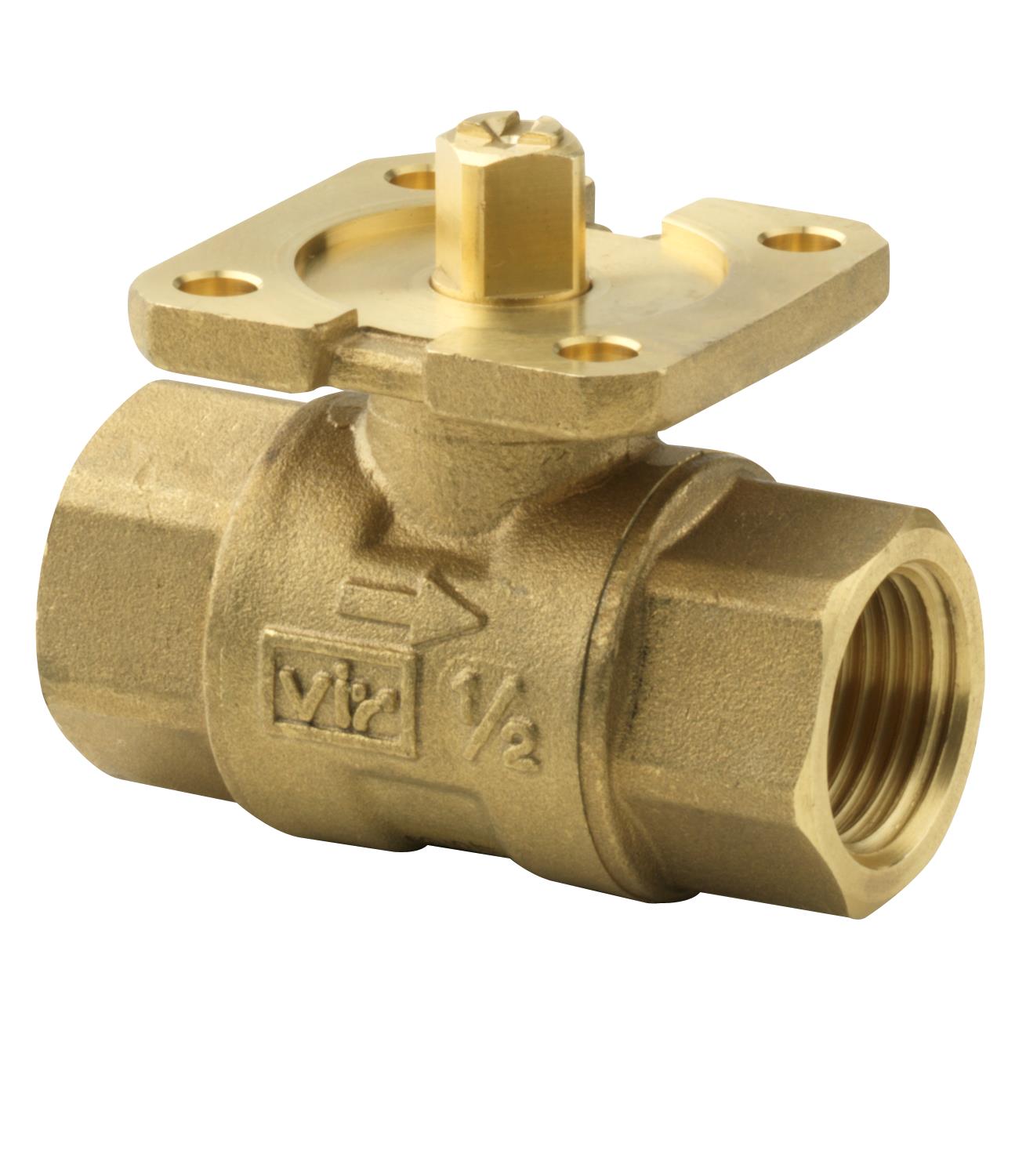 2-ports styrekugleventil, PN40, -10...120°C, indvendig gevind, Rp 1", DN25, kvs 16 | VAI61.25-16