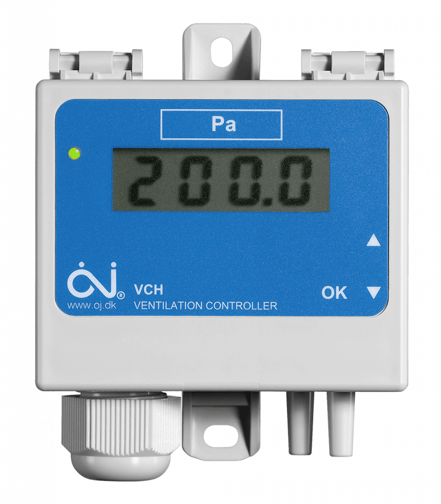 Ventilation controller, 4 setpoint | VCH-3212-DI